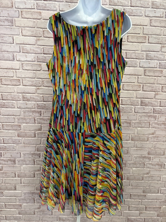 I Le Dress, Multi, 14, Used - Good