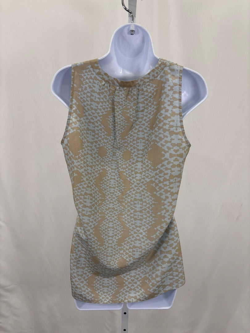 Banana Republic Tank, Beige/blue, Medium, Used - Good