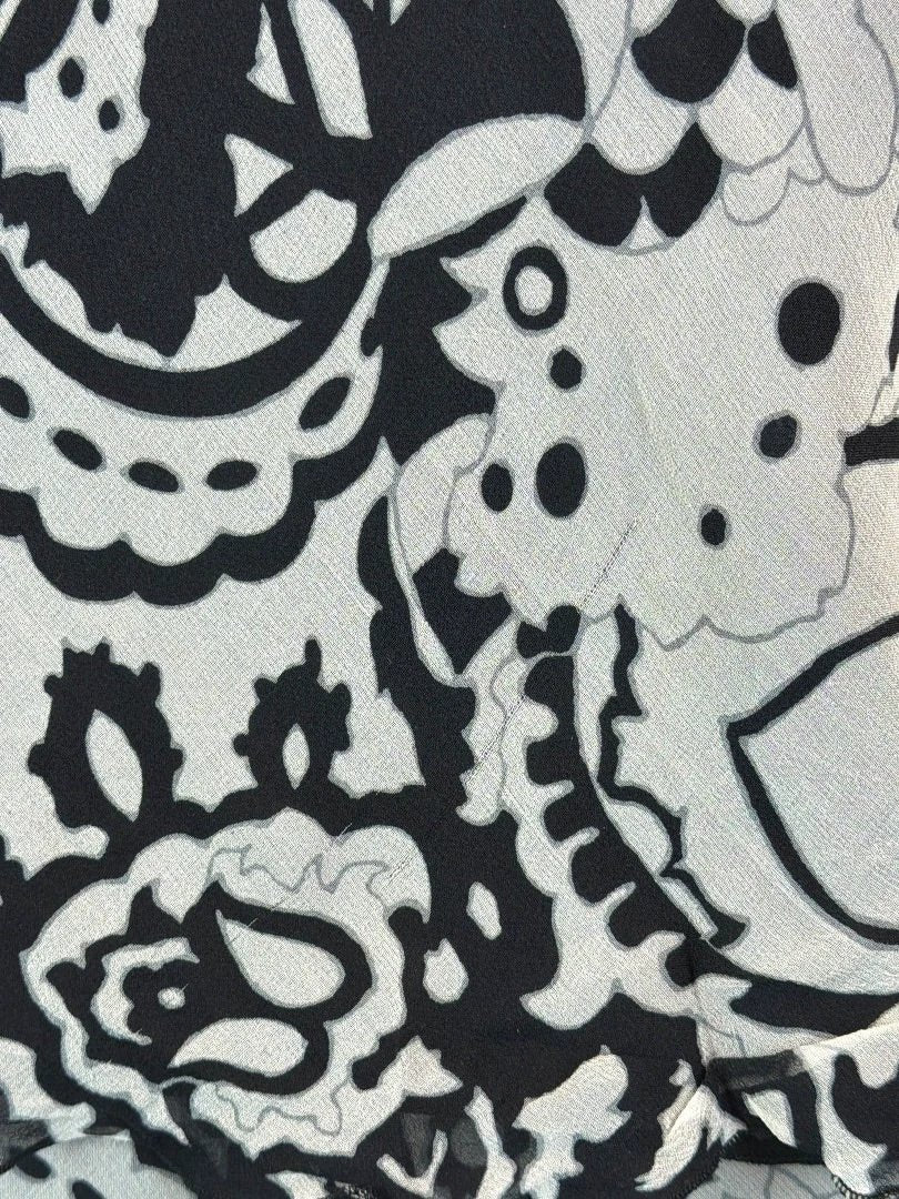 Rafaella Matching Clothing Set – Rafaella Matching Silk Clothing Set, Black/white, 8, Used - Good