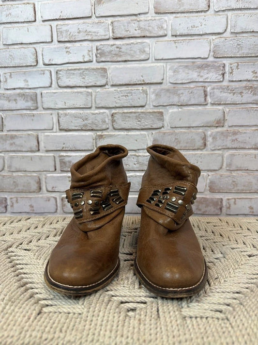 Zara Shoes - Boots – Zara Booties, Brown, 38, Used - Excellent
