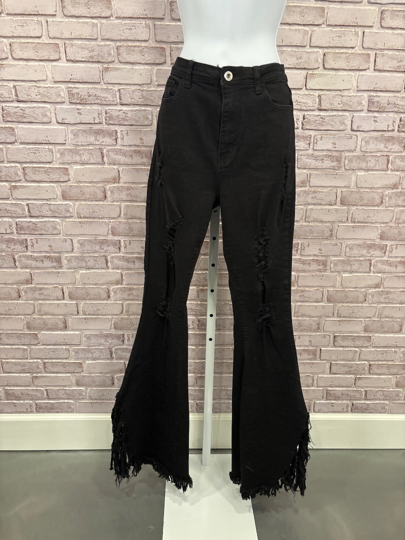 JC & JQ Jeans, Black, Large, Used - Good