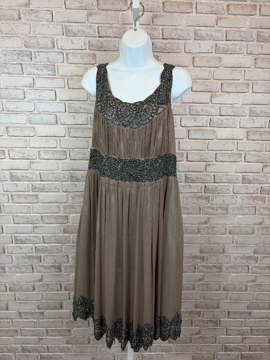 Various Dress, Brown/grey, Large, Used - Good