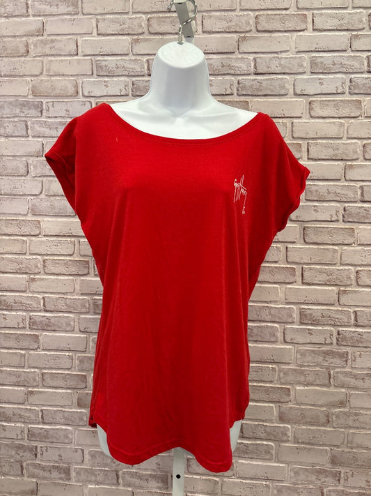 Guy Harvey Tee shirt, Red, Medium, Used - Good