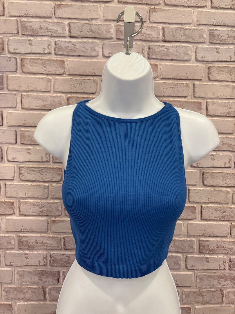 Cotton On Tank top, Blue, M/L, Used - Good