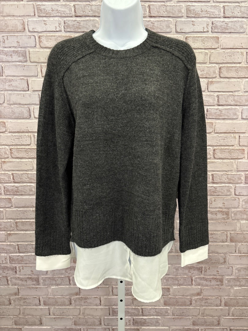 Karen Kane Sweater, Grey/white, XS, New With Tags