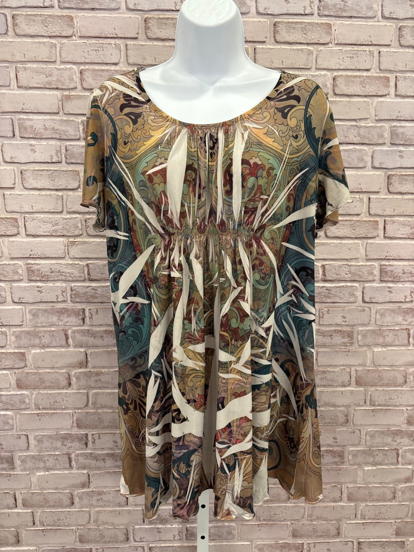 Design works Shirt, Multi, XL, Used - Good