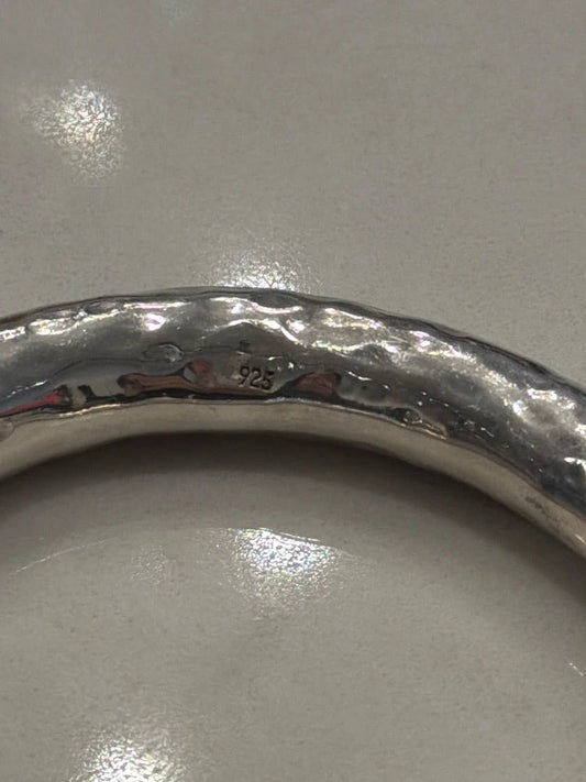 Silpada Jewelry - Bracelet – Silpada hammered Sterling Bracelet, Silver, One Size, Used - Good