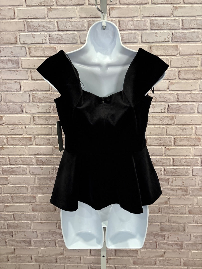 Teri John Shirt, Black, 8, New With Tags