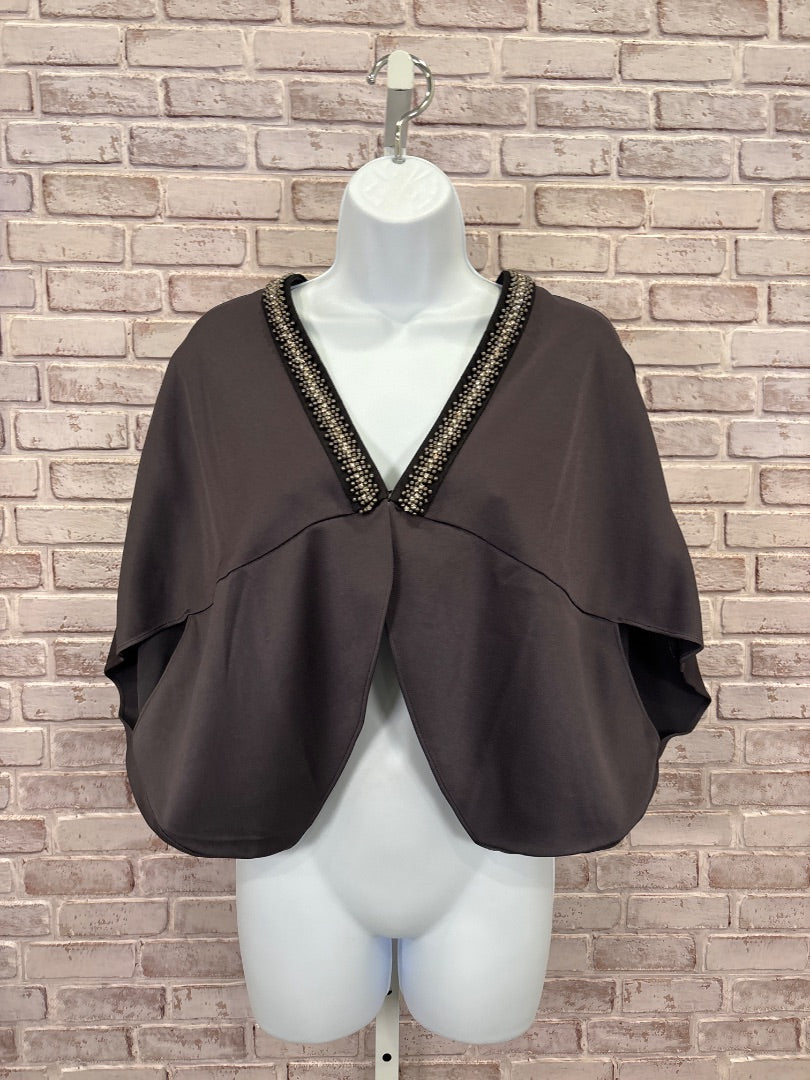 Glint Cape, Grey, One Size, New With Tags