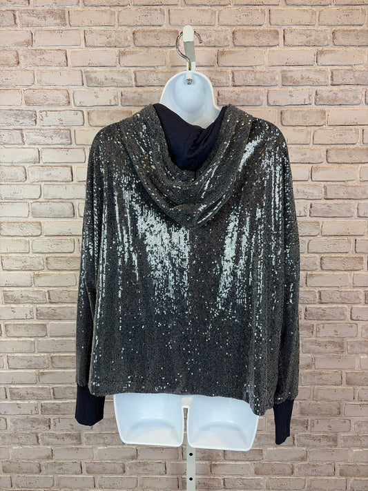 9-H15 StCL Sweatshirt, Navy sequin, Large, Used - Good