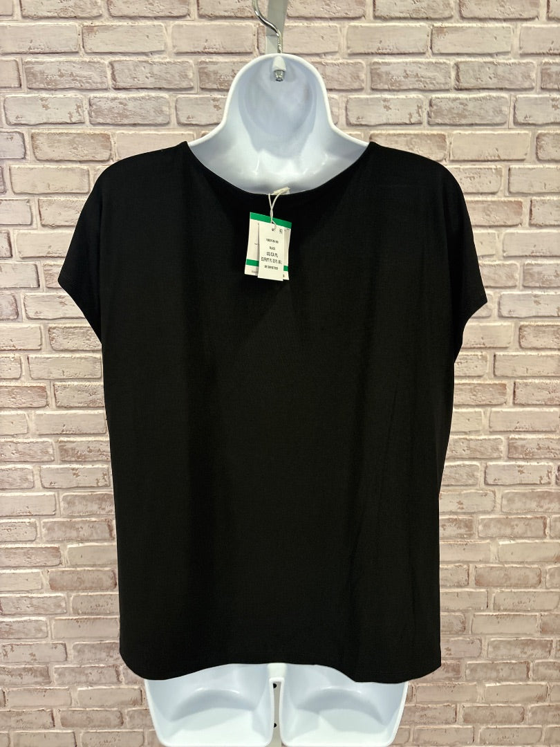 Kasper Shirt, Black, Large, New With Tags