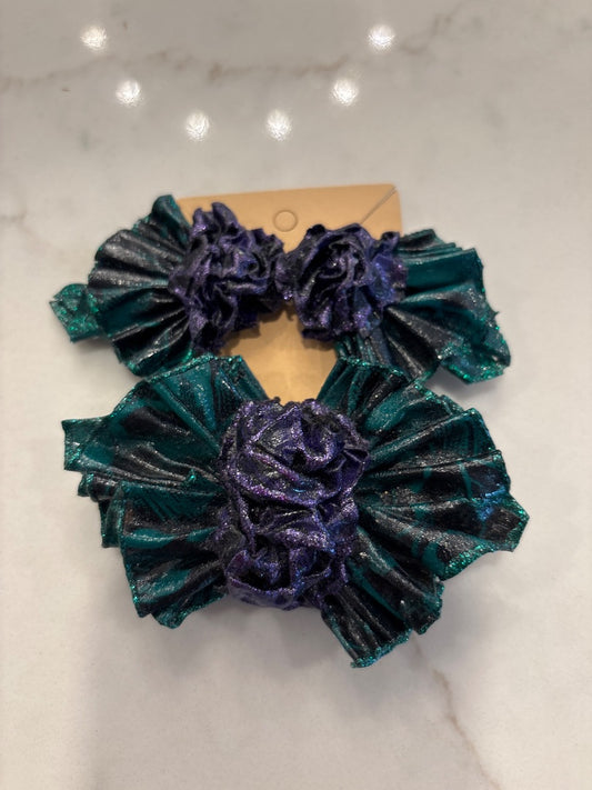 Various Matching Jewelry Set, Purple/green, One Size, Used - Good