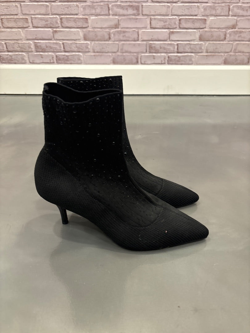 Charles david Booties, Black, 7.5, Used - Good