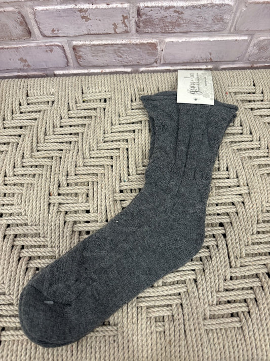 Grace & Lace Socks, Grey, One Size, New With Tags