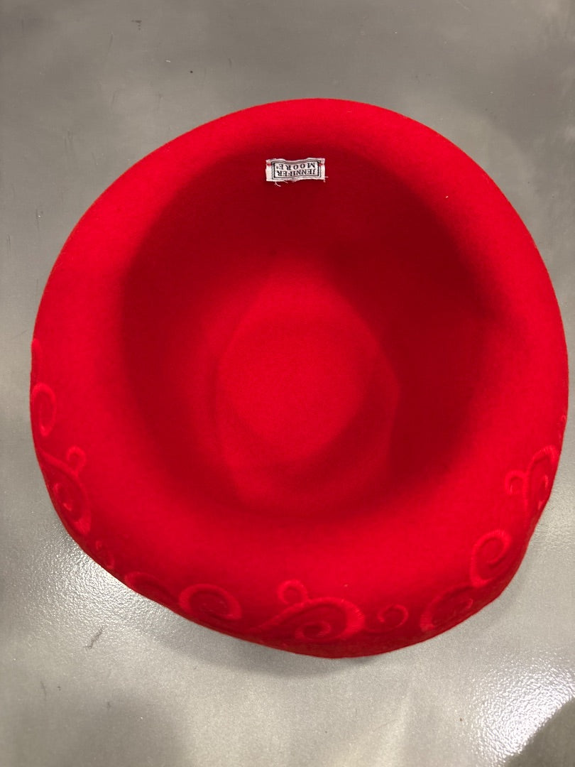 Jennifer Moore Hats, Red, One Size, Used - Good