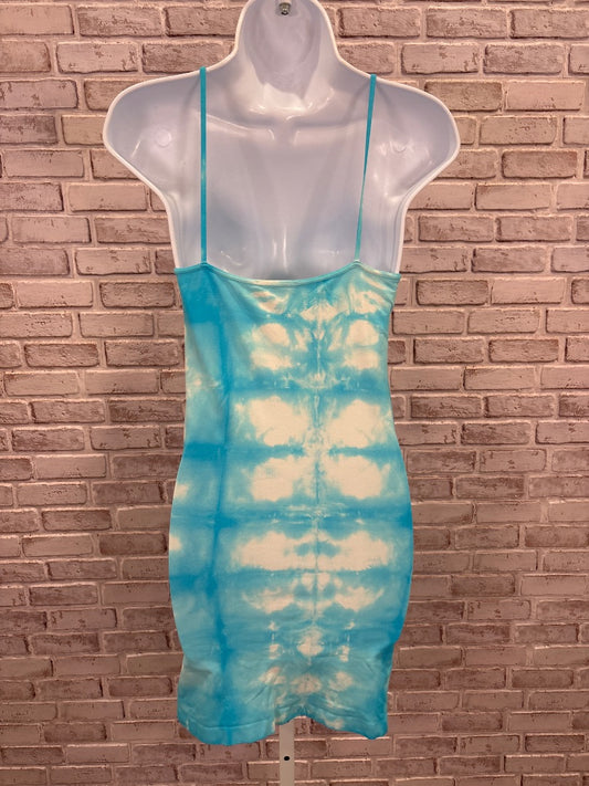 Various Dress, Blue tie dye, Small, Used - Good