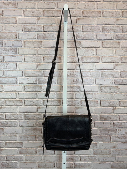 B Makowsky Crossbody, Black, One Size, Used - Good