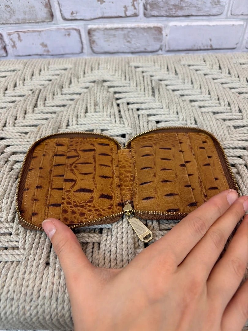 Brahmin Continental Wallet – Tan – Size One Size – Good