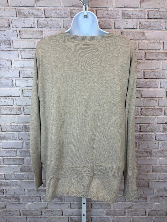 Cabi Top - Sweater – Cabi Sweater, Beige, Medium, New With Tags
