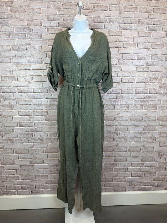 Milio Milano Jumpsuits, Green, Medium, Used - Good