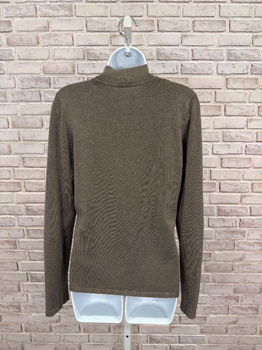 T Tahari Sweater, Brown, Large, Used - Good
