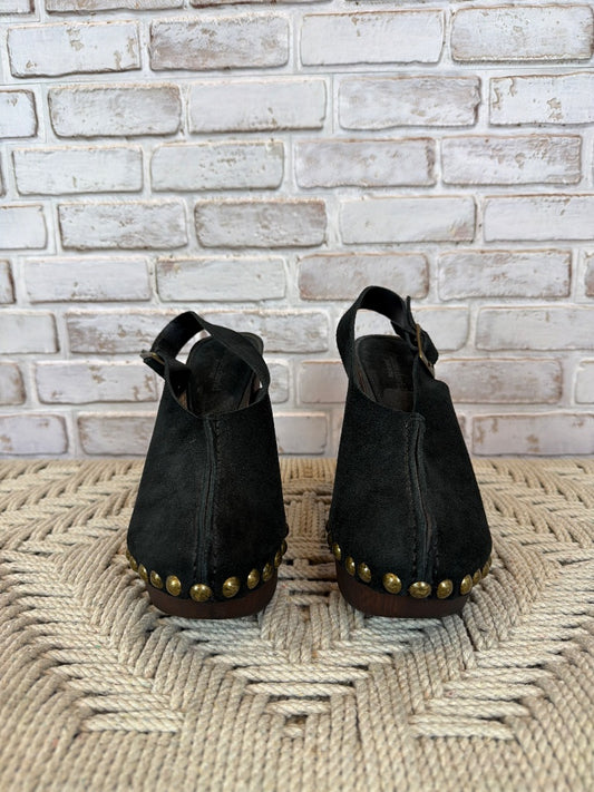 Charles David Clog Heels, Black, 37, Used - Excellent