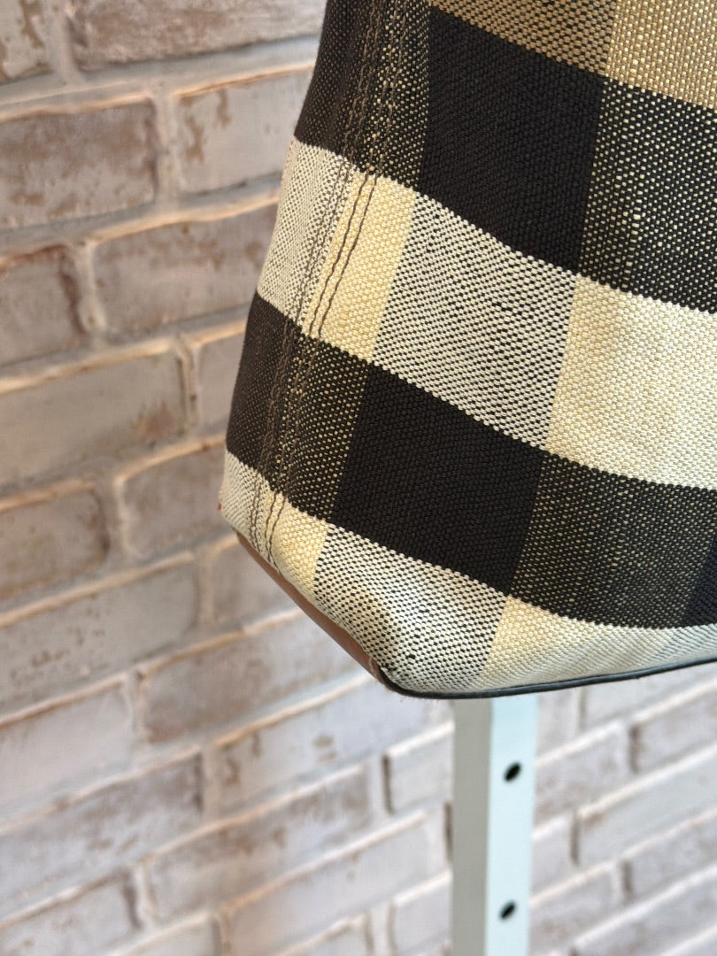 Burberry Handbag, Plaid, One Size, Used - Fair