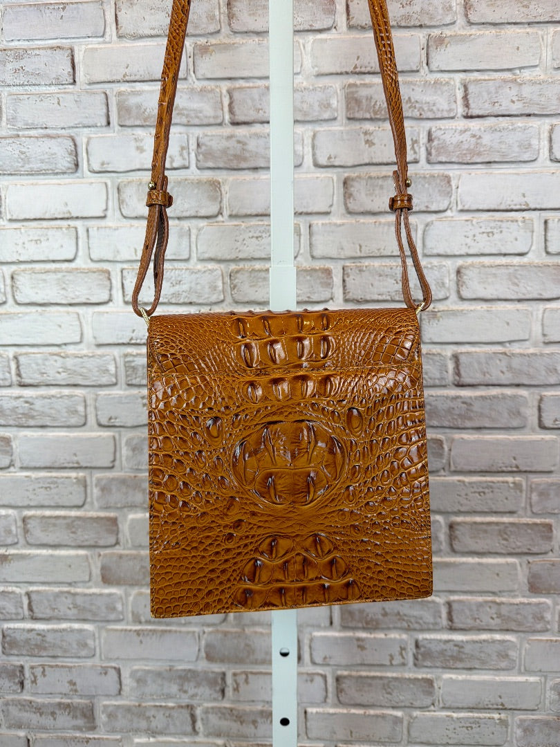 Brahmin Crossbody, Tan, One Size, Used - Good