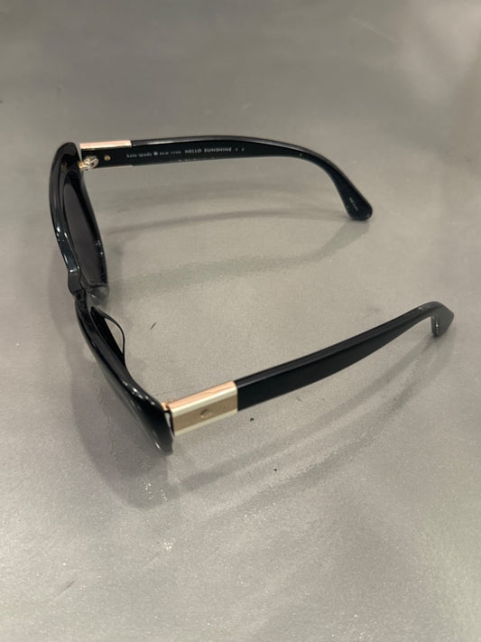 Kate Spade Sunglasses, Black, One Size, Used - Fair