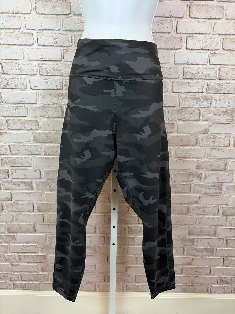 Athleta Leggings, Grey camo, XL, Used - Good