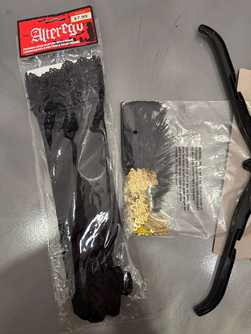 Alterego Costume, Black, Medium, New With Tags