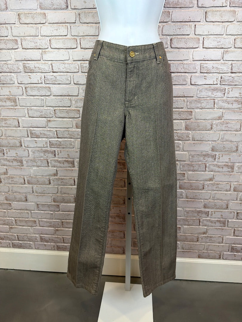 Chicos Pants, Silver, 1.5, Used - Good