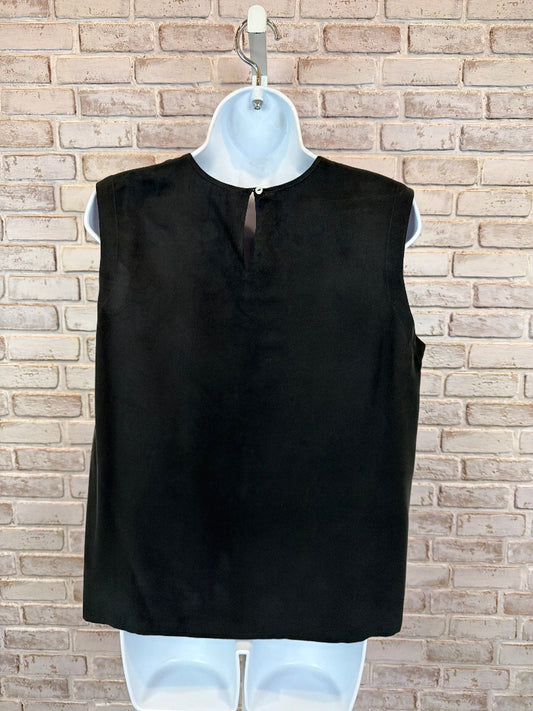 Harve Bernard Silk Shirt, Charcoal, Medium, Used - Excellent