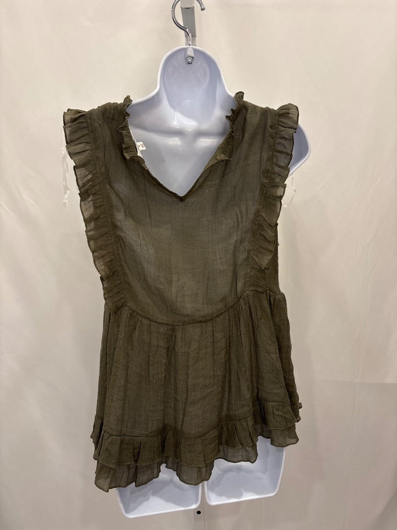 Anneliese Shirt, Green, Medium