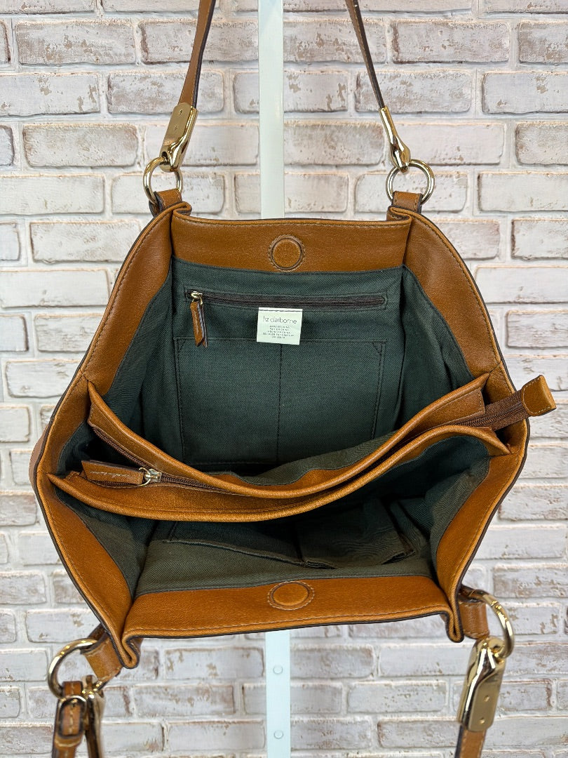 Liz Claiborne Handbag, Brown, One Size, Used - Good