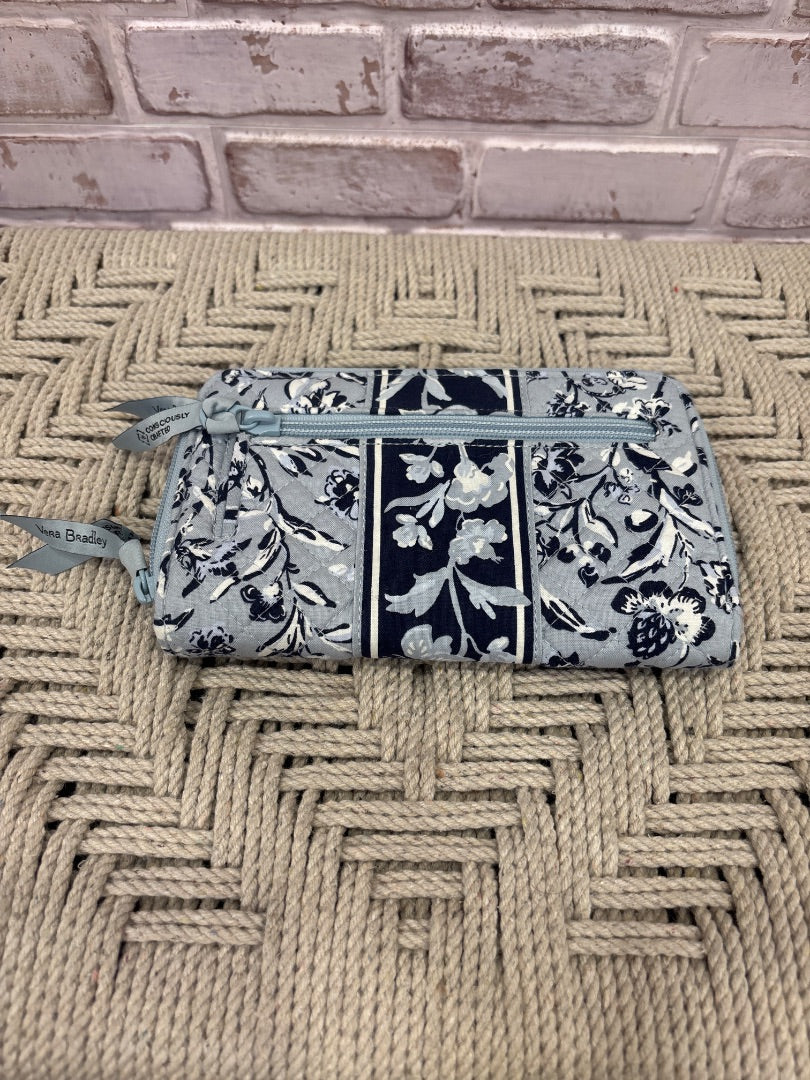 Vera Bradley Wallet, Blue multi, One Size, Used - Good