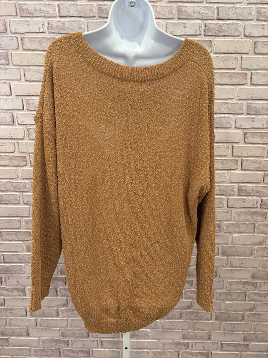 Grace & Lace Sweater, Mustard, XL, New With Tags
