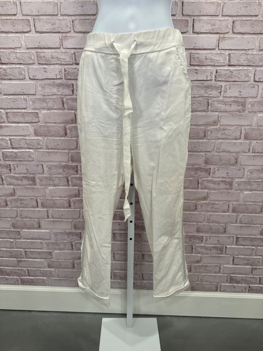 Tina Stephens pants, White/silver, One Size, Used - Good