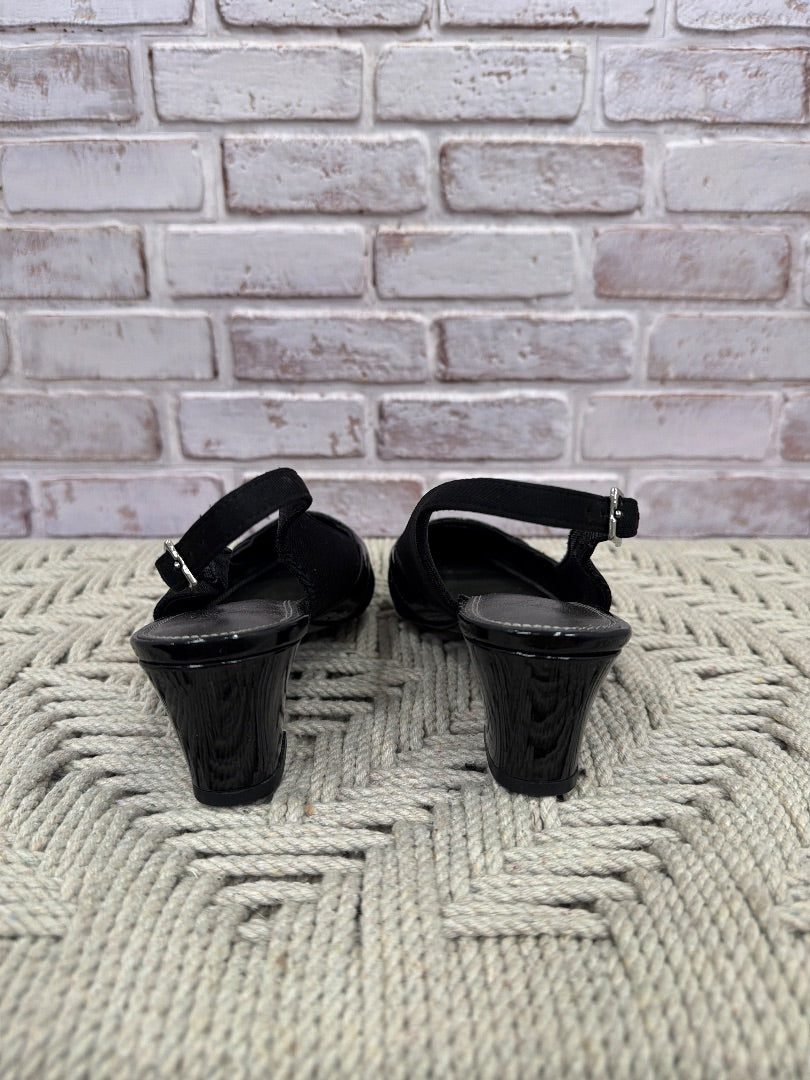 Kelly & Katie Heels, Black, 7.5, Used - Good
