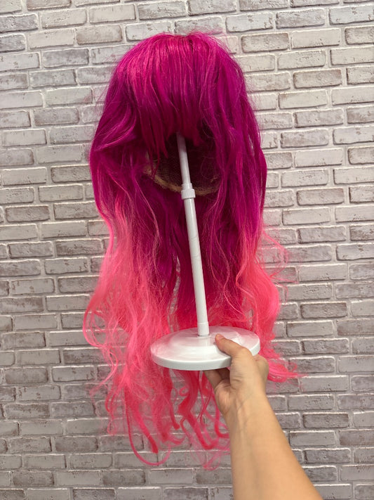 Leg Avenue Wig, Pink multi, One Size, Like New