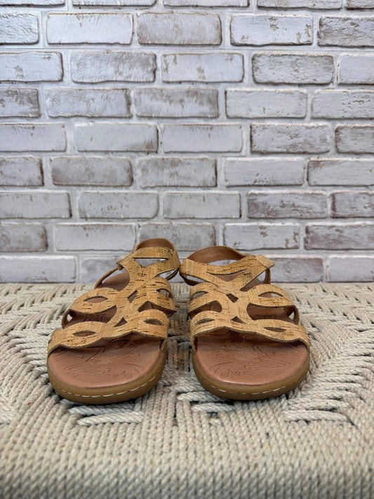 Baretraps Cork Sandals – Tan, Size 9 – Excellent Condition