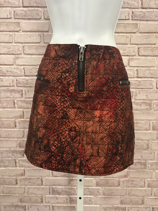 Maison Scotch Skirt, Red multi, 2, Used - Good