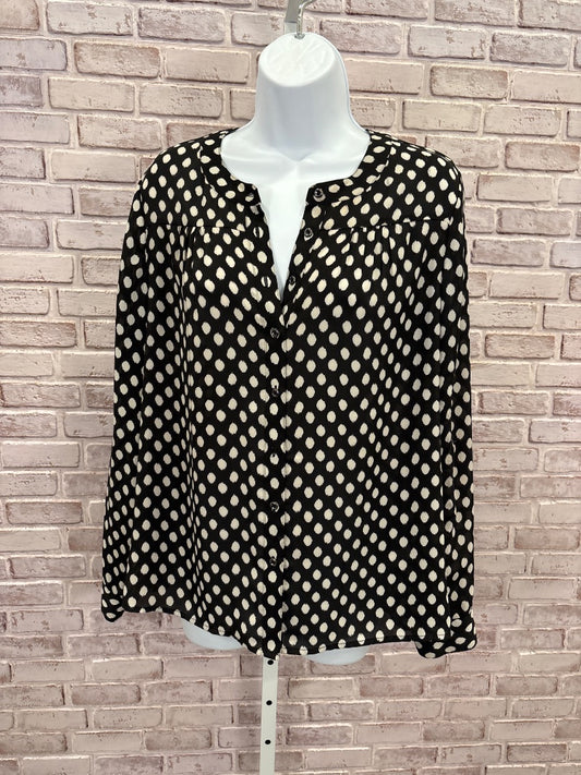 Banana Republic Shirt, Black/white, Medium, Used - Good