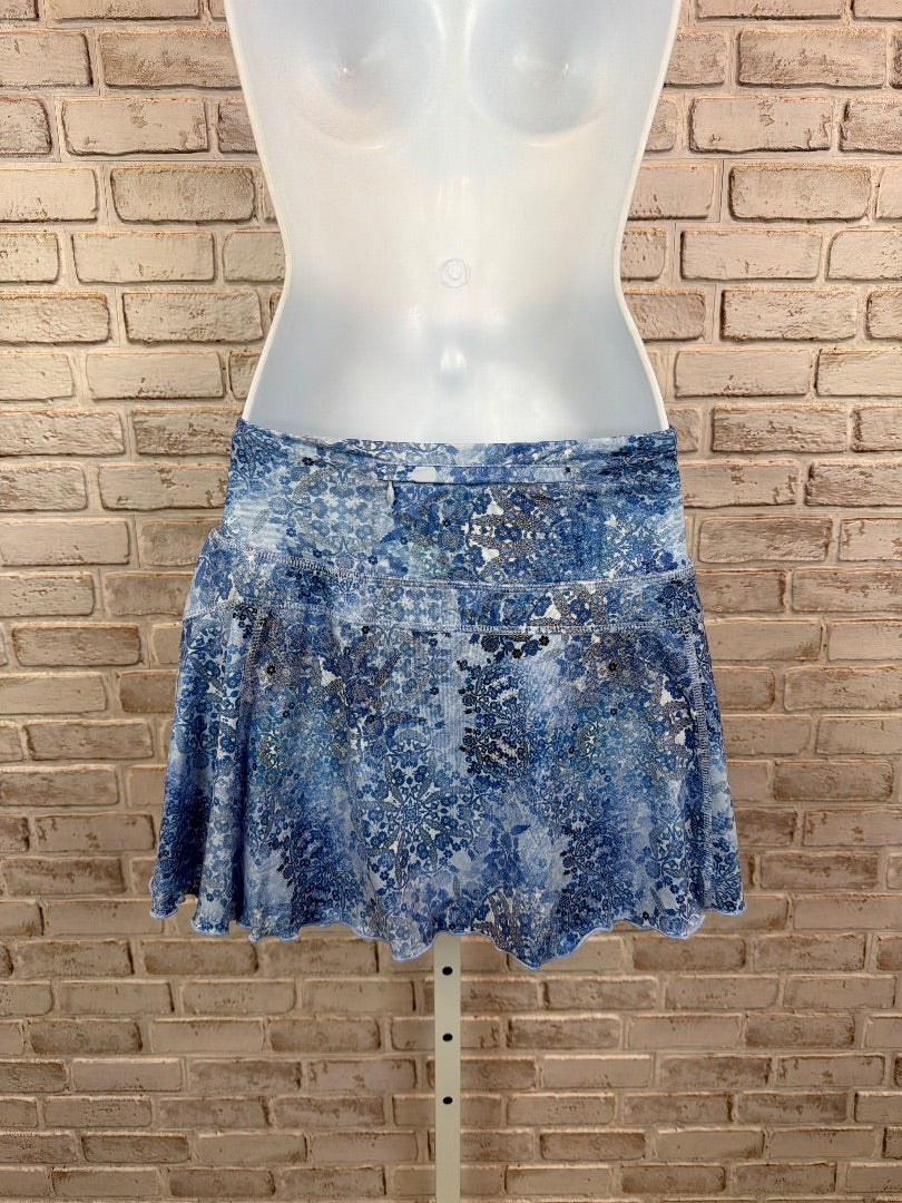 Gottex Skort, Blue multi, Small, Used - Excellent