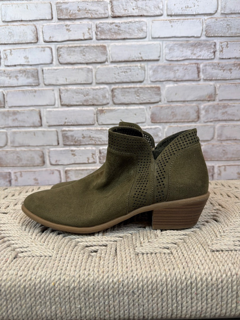 old Navy Booties, Green, 8, Used - Good