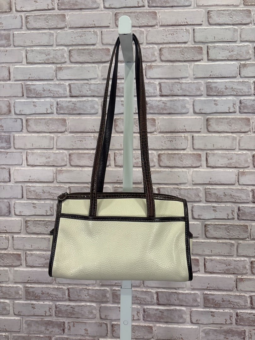 Brighton Handbag, Cream/brown, One Size, Used - Good
