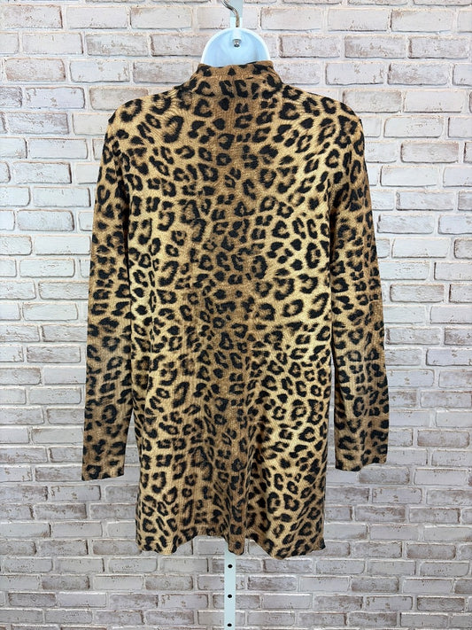 Chicos Cardigan, Animal, Large/2, Used - Excellent