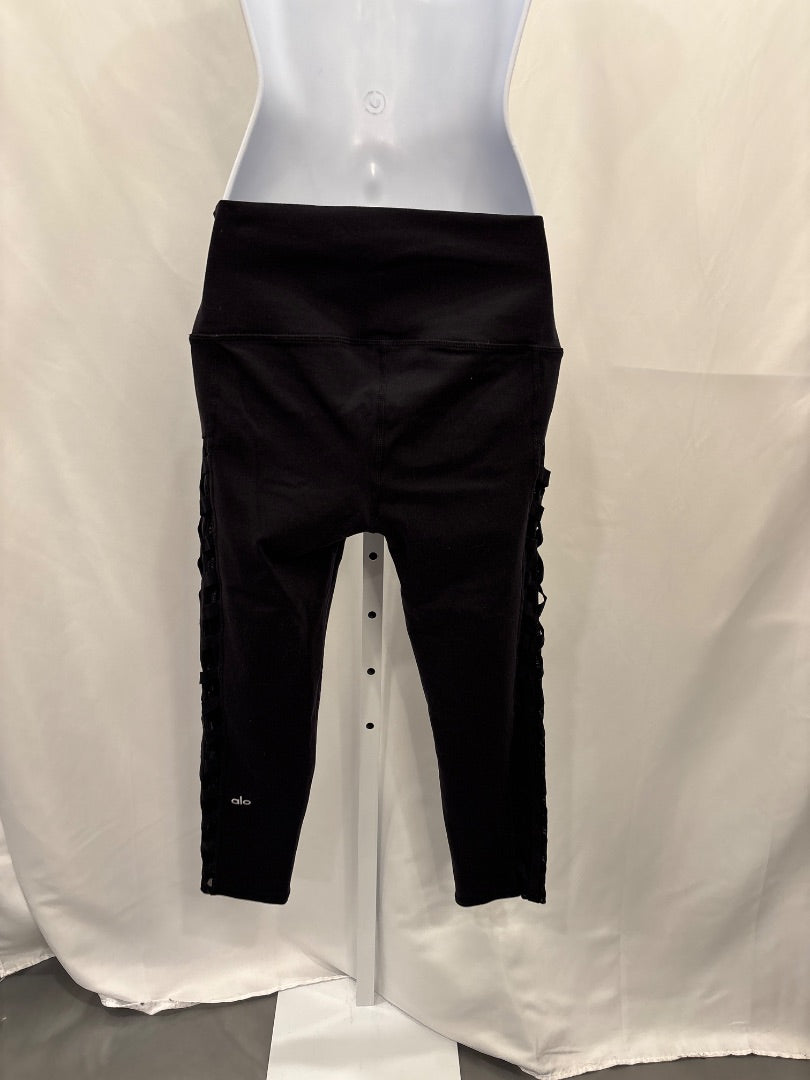 Alo Leggings, Black, Large