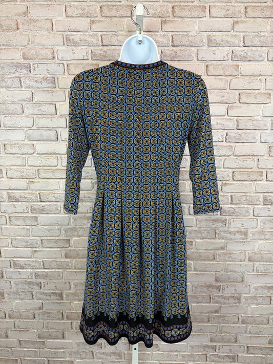 Max Studio Dress, blue multi, XS, Used - Good