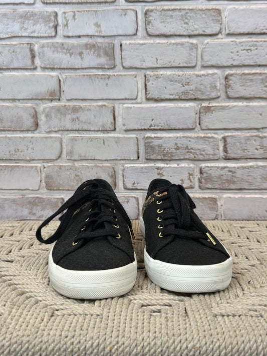 Keds Sneakers – Black/leopard, Size 7.5 – Good Condition